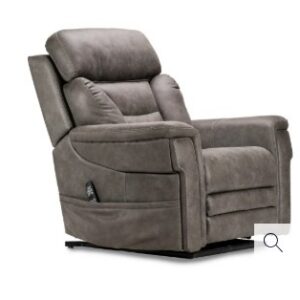K Care Alivio Donatello Petite Plus Multi-Function 5-Motor Electric Lift Recliner Chair in Grey