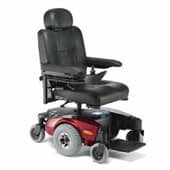 Mid-wheel drive wheelchair
