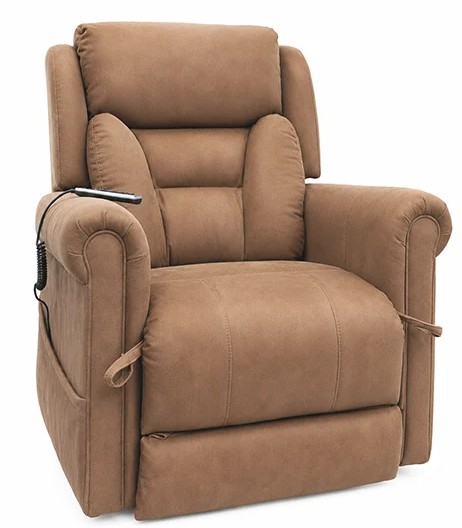 Aspire Raphael X5 Lift Recline Chair Medium Nordic Stone Vinyl - Image 3