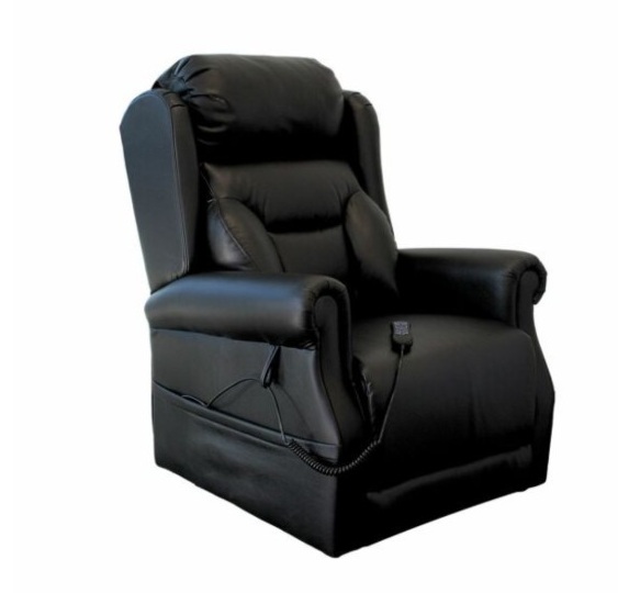 icare VMOTION Rise and Recline Chair - Firm - Vinyl Cognac - Image 4