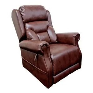 icare VMOTION Rise and Recline Chair - Firm - Vinyl Cognac